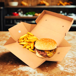 Corrugated Burger Box