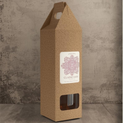 Single Bottle Corrugated Wine Box